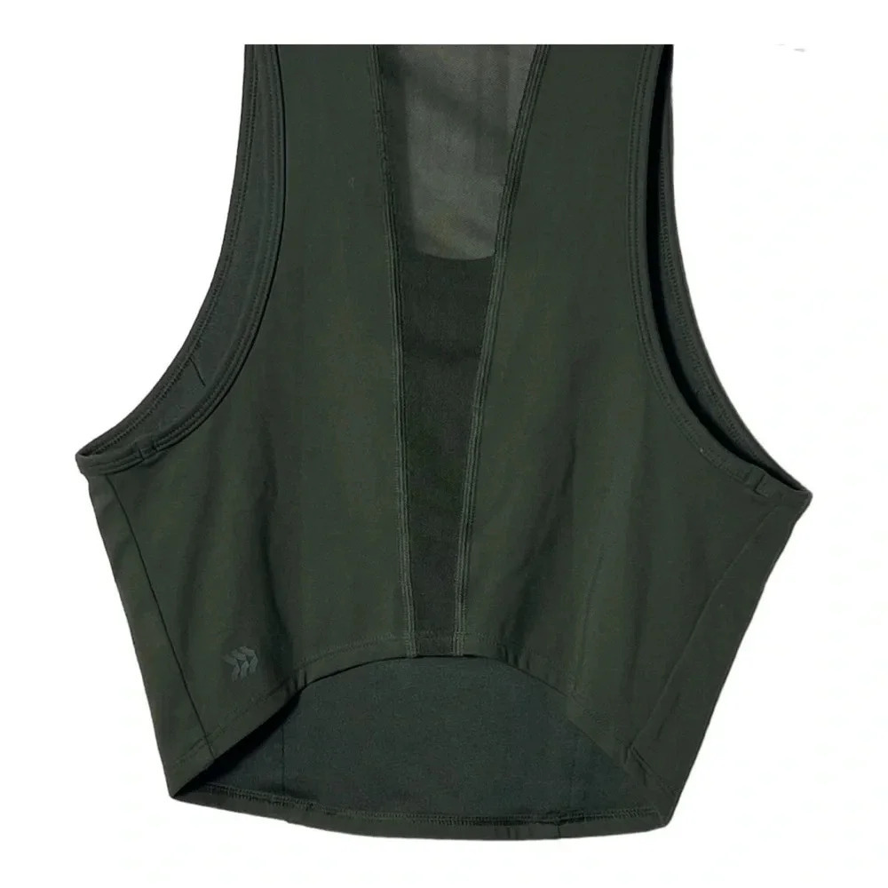 1866. ALL IN MOTION CROPPED WORKOUT/ATHLETIC TOP  HUNTER GREEN‎ IN COLOR SIZE SM - Picture 8 of 8